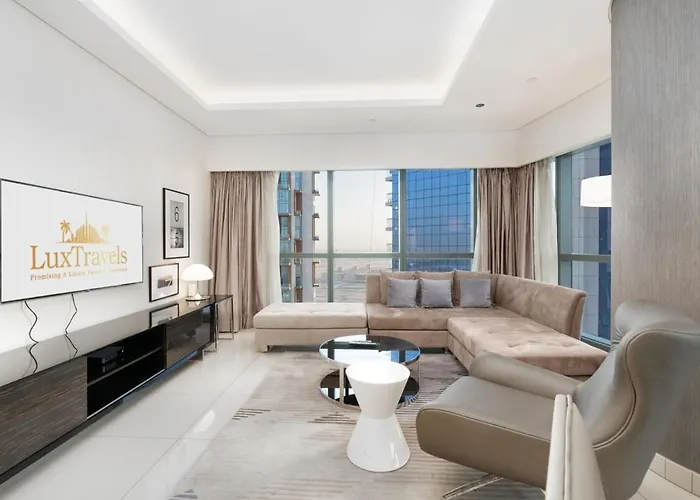 Lux Bnb Paramount Tower Burj Views